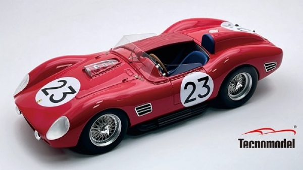 TM18362D Ferrari Dino 196 S Le Mans 24h 1959 #23 Driven by: G. Scarlatti, G. Cabianca 1:18